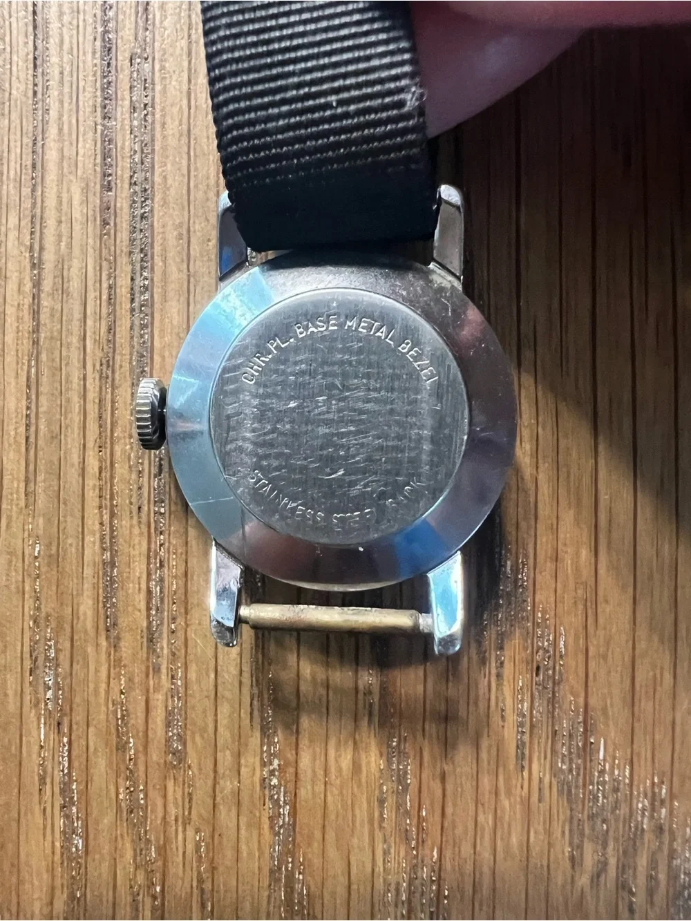 Ingersoll Disney Watch with Mickey Mouse Dial 1950s Vintage Collectible untested